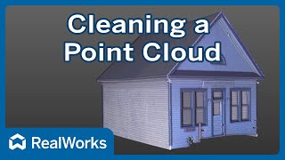 Cleaning a Point Cloud Object  Trimble RealWorks [upl. by Earised]