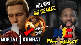 Mortal Kombat 1 Official Homelander FIRST LOOK REACTION The Fat REACT [upl. by Anual]