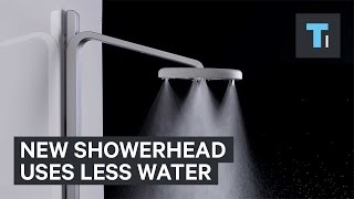 New showerhead uses less water [upl. by Tristram642]