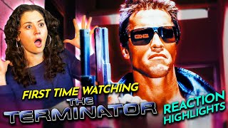 THE TERMINATOR 1984 Movie Reaction wNicolette FIRST TIME WATCHING [upl. by Evod868]