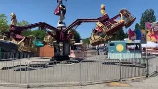 Rides at Playland PNE  Vancouver BC Summer Fun 2023 [upl. by Llennod]