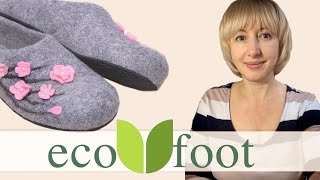 Im a felting master I make handmade ECO felted wool slippers  EcoFoot by Etsy [upl. by German]