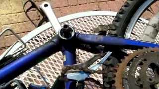 Remove BICYCLE Chain Ring amp Pedal Arm [upl. by Yerga149]