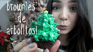 BROWNIES DE ARBOLITOS [upl. by Enilkcaj400]