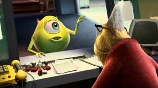 Pixar Monsters Inc  original 2001 movie trailer Very High Quality [upl. by Anuait]