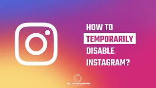 How to disable or deactivate Instagram account temporarily using mobile  2024 [upl. by Ociral]