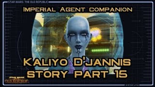 SWTOR Kaliyo Djannis Story part 15 Kaliyos As Far as You Can Throw Her quest [upl. by Anthea505]