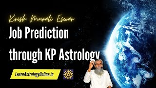 Job Prediction Through KP Astrology [upl. by Ycul]