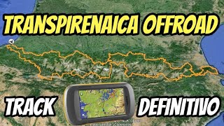 👉COMPARTO TRACK TRANSPIRENAICA OFFROAD creado con GPX STUDIO 🌏 TUTORIAL COMPLETO [upl. by Eniortna800]