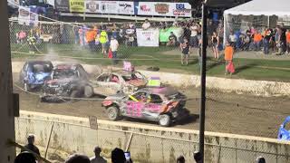 2023 Fonda Fair Demolition Demo Derby [upl. by Nikita147]