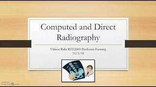 Computed vs Direct Radiography [upl. by Anoel736]