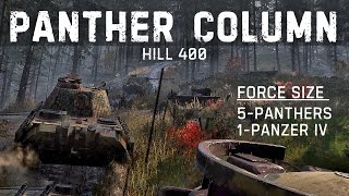 Hell Let Loose  Tank Column Ambushed on Hill 400 [upl. by Shetrit]