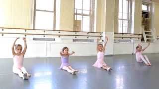 The Joffrey Ballet School NYC Pre Ballet 2 Class feature from The Childrens Program [upl. by Gnouc]