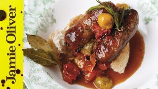 Oven Baked Sausage Ragu  Jamie Oliver [upl. by Llain134]