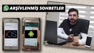 Whatsapp Arşivlenen Mesajlar Sohbetler IOS amp Android Geri Almak amp Bulmak [upl. by Pooh]