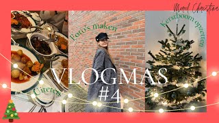 VLOGMAS 4  Kerstboom opzetten 🎄 Outfits stylen 💗 Uiteten 🍛 [upl. by Sharity]