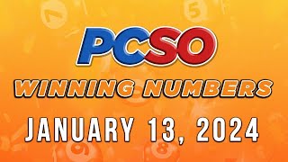 P662M Jackpot Grand Lotto 655 2D 3D 6D and Lotto 642  January 13 2024 [upl. by Darnok997]