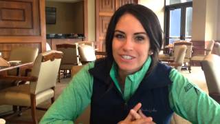 LPGA player Gerina Piller on her first impression of husband Martin Piller a PGA Tour golfer [upl. by Yldarb980]