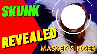 Skunk Revealed To Be RampB LEGEND  Masked Singer [upl. by Coffee]