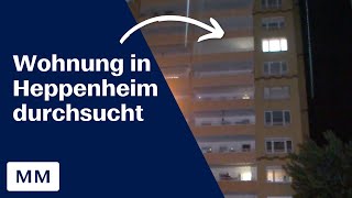 Nach Messerattacke in Mannheim Wohnung in Heppenheim durchsucht [upl. by Anelram831]