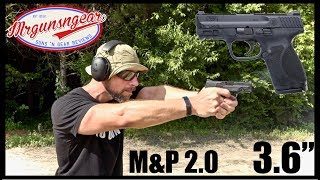 Smith amp Wessons New MampP 20 Compact 9mm 36 Pistol Review Glock 19 Killer [upl. by Venu404]