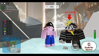 I met Zerophyx in roblox [upl. by Karame]