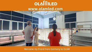 Welcome my friend from Germany to OLAM [upl. by Solakcin]