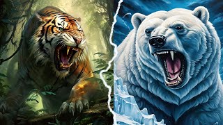 Siberian Tiger Vs Polar Bear   Who Would Win [upl. by Aida824]