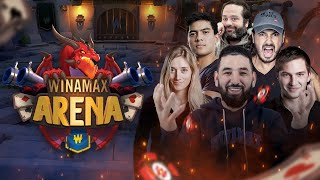 ♠♥♦♣ Winamax Arena 1  Momo Henni Moundir Pierre Calamusa Gaëlle Baumann Guillaume Diaz ViensM [upl. by Franci]