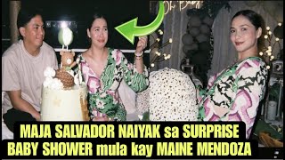 Maja Salvador NAIYAK sa SURPRISE BABY SHOWER para sa kanya ni Maine Mendoza [upl. by Asena]