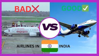 AIR INDIA EXPRESS AIX CONNECT VS INDIGO  WORST VS BEST AIRLINE IN INDIA  AIRLINE REVIEWS [upl. by Ecidnarb]