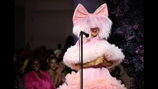 Sia performs Diamonds at New York Fashion Week 2023 Better Quality [upl. by Corilla]