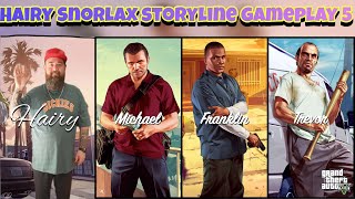 PART 5🚨GTA5🚨 Story mode 🚨LIVE🚨  Can Hairy Survive The Chaos [upl. by Bast571]