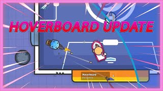 NEW HOVERBOARD UPDATE IN ZOMBSROYALEIO  LegendaryJun [upl. by Naerol]