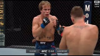 Darren Elkins vs Nate Landwehr  Full Fight Highlights [upl. by Mechelle]