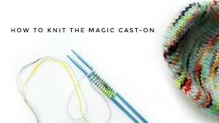 Judys Magic Caston for toeup socks [upl. by Htebaras]