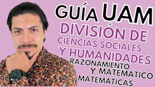 Guía UAM CSH  Razonamiento Matemático y Matemáticas  División de Ciencias Sociales y Humanidades [upl. by Meggy]