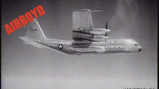 Lockheed C130 Hercules Test Flight 1955 [upl. by Malsi]