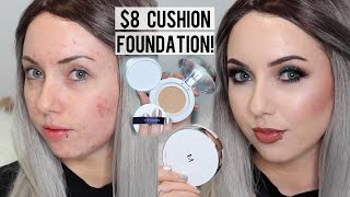 Missha M Magic Cushion Foundation 21  FIRST IMPRESSION REVIEW amp DEMO [upl. by Farly185]