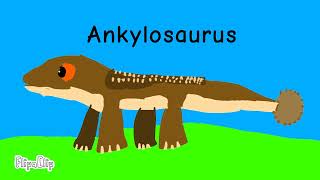 Dinosaur Ankylosaurus [upl. by Hefter25]