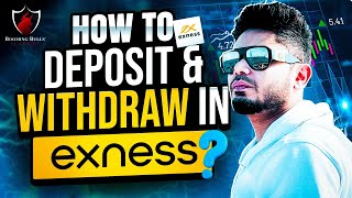 How to Deposit and Withdraw in EXNESS  2024  Exness Tutorial [upl. by Nastassia600]