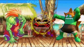 SFV Arcade Edition OST Blanka Theme Dual Mix  Mashup [upl. by Khosrow]