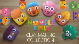 Noodle amp Pals clay cracking making collection 국수와 친구들 누들 클레이로 만들기 모음 [upl. by Wesley]