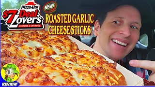 Pizza Hut® ROASTED GARLIC CHEESE STICKS Review 🍕🧄🧀🥖 7 Deal Lovers Menu 🤑 Peep THIS Out 🕵️‍♂️ [upl. by Ardnuahs201]