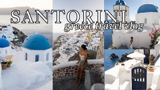 SANTORINI GREECE TRAVEL VLOG [upl. by Enilram]