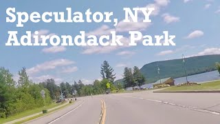 Drive through Speculator New York  Adirondacks [upl. by Reidar]