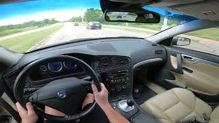 Just A Grandma Car Volvo V70R Wagon Review POV Drive [upl. by Seve]