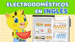 INGLÉS PARA NIÑOS  ELECTRODOMÉSTICOS EN INGLÉS  CLASE DE INGLÉS AMIGO MUMU [upl. by Hennahane]