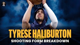 Tyrese Haliburton  Shooting Form Breakdown [upl. by Nevins]