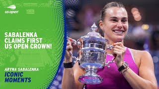 Aryna Sabalenka Wins the Womens Singles Title  2024 US Open [upl. by Lynette]